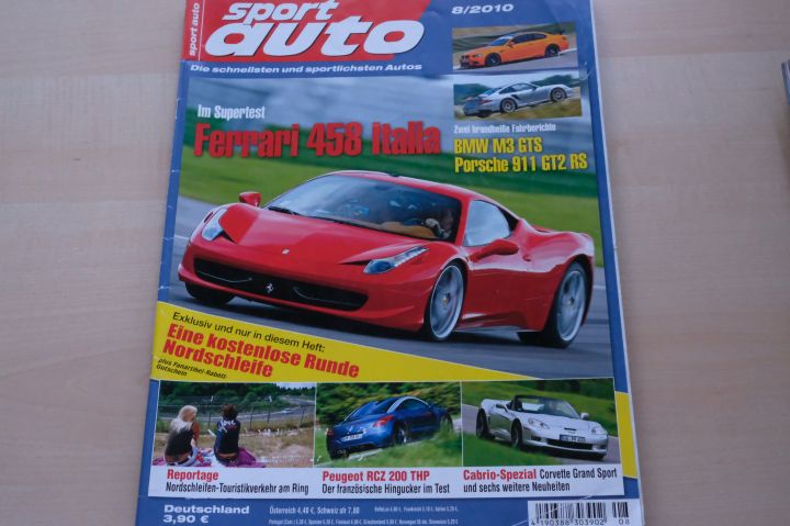 Deckblatt Sport Auto (08/2010)